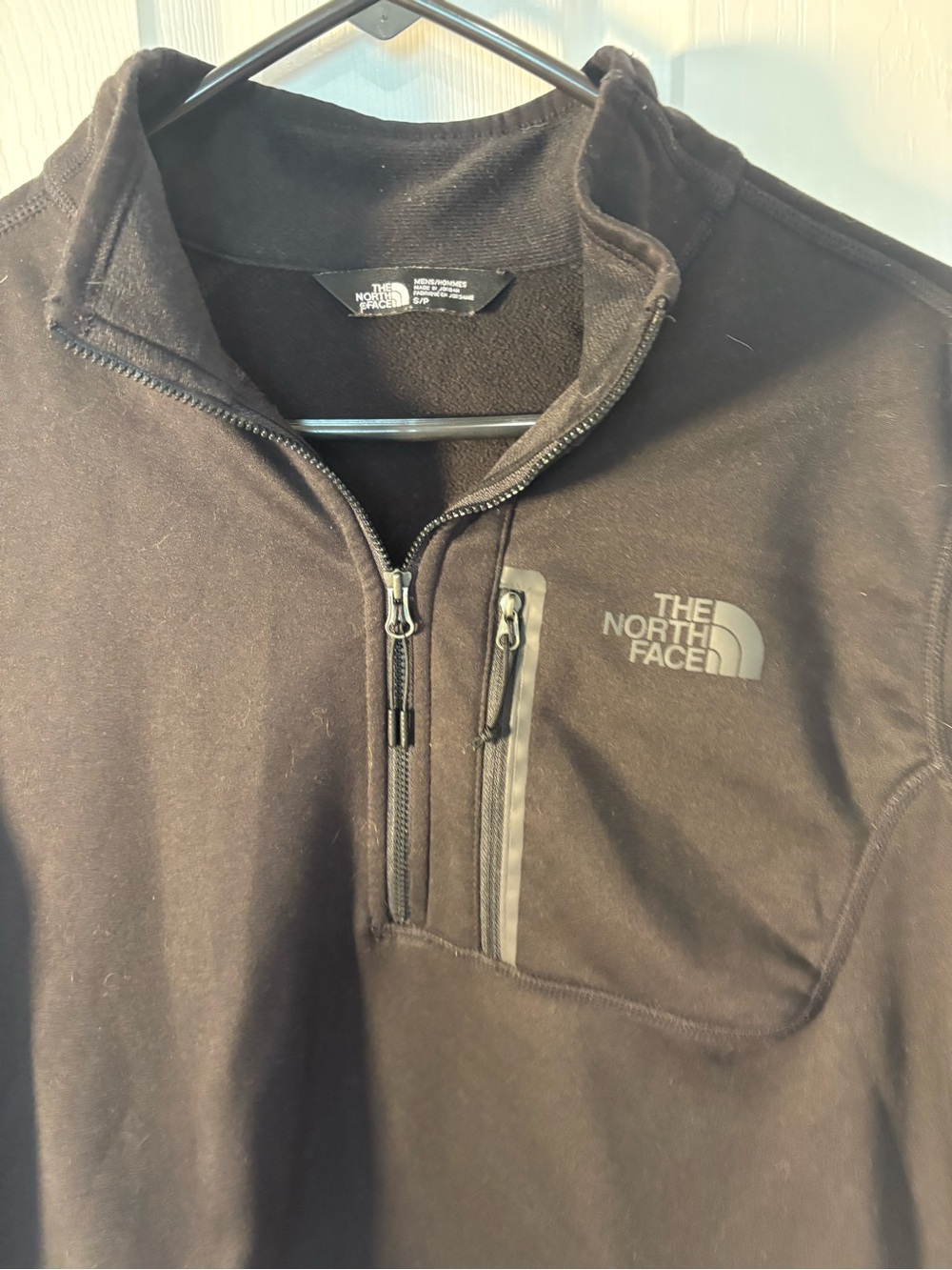 The North Face Black. Quarter-Zip Fleece Pullover - Picture 9 of 10